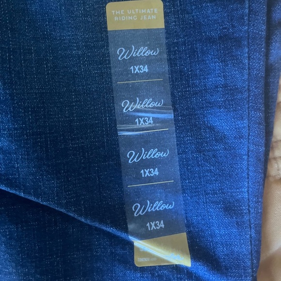 BRAND NEW WRANGLER WILLOWS 1 x 34 - Picture 3 of 6